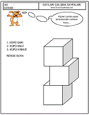 sıralama kavramı çalışma sayfaları